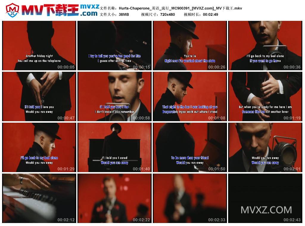 Hurts-Chaperone_英语_流行_MC900391